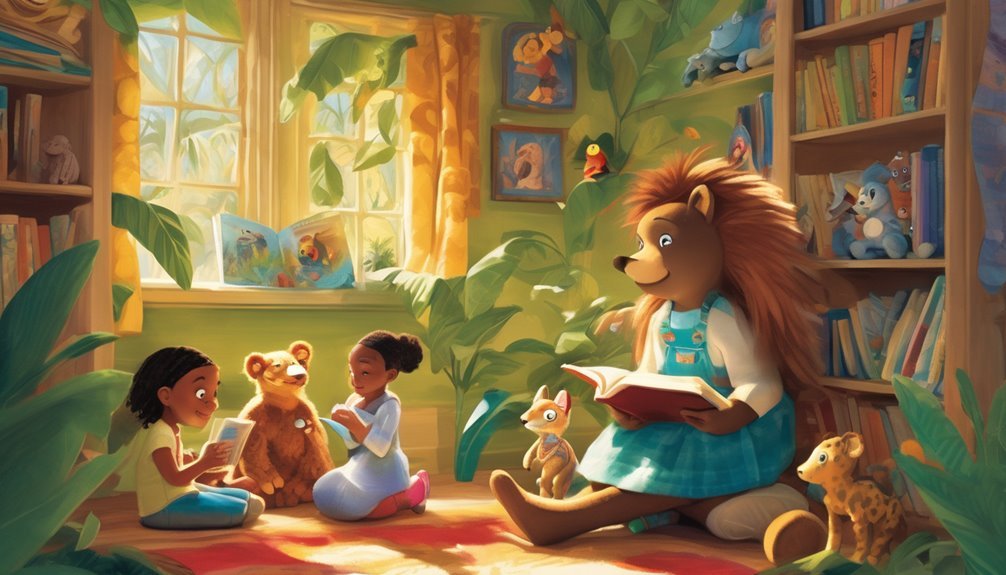 imagination through animal adventures