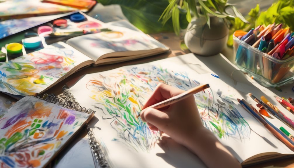 imagination through artistic prompts