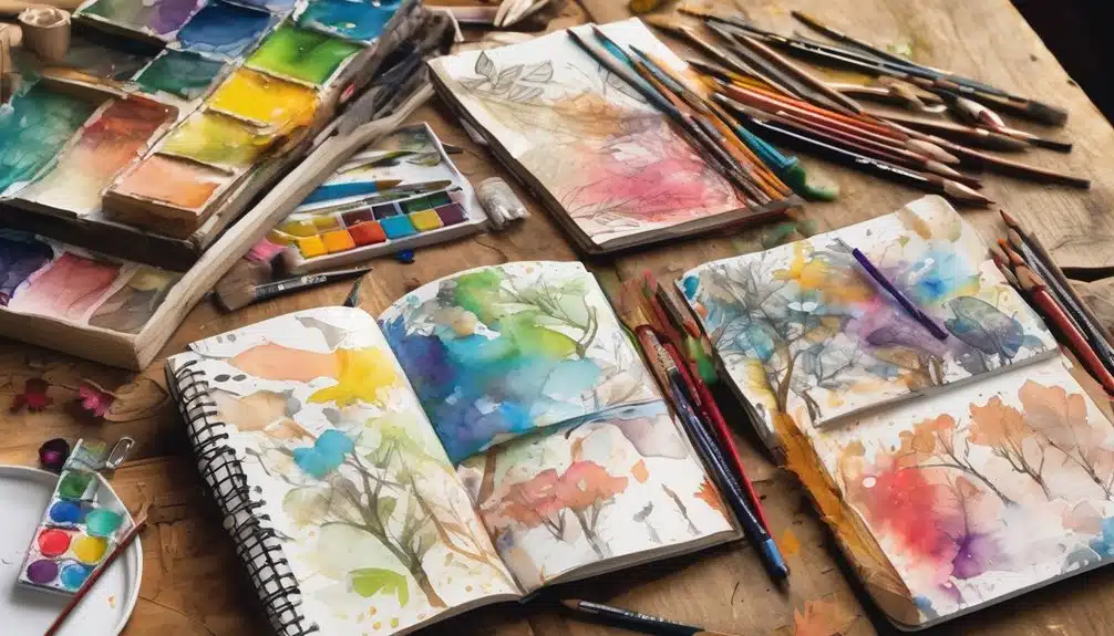 imaginative sketchbook exploration techniques