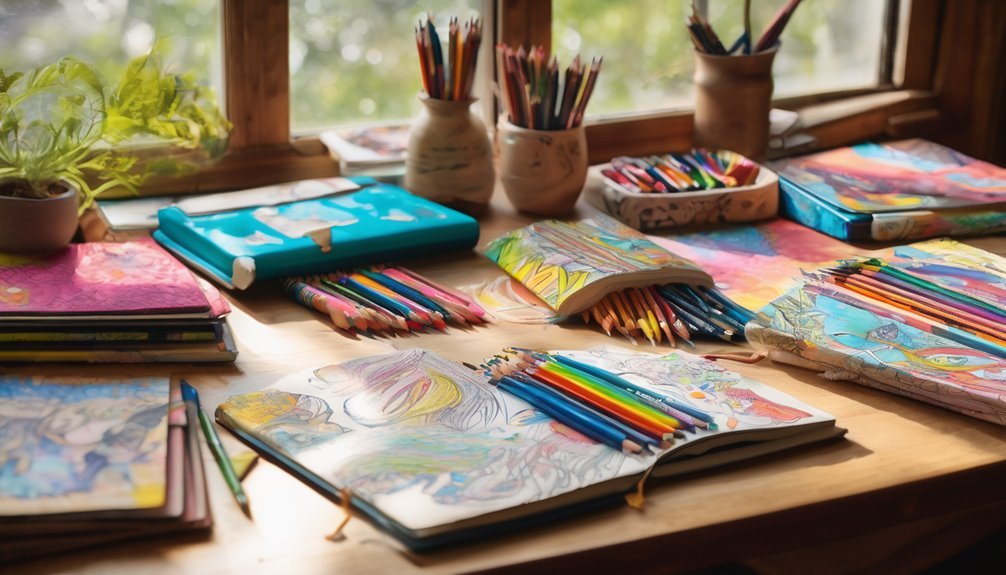 inspiring sketchbooks for creativity