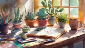 joyful creativity in sketchbooks