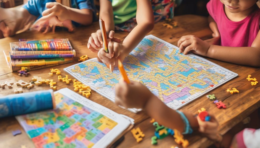 learning geography through puzzles