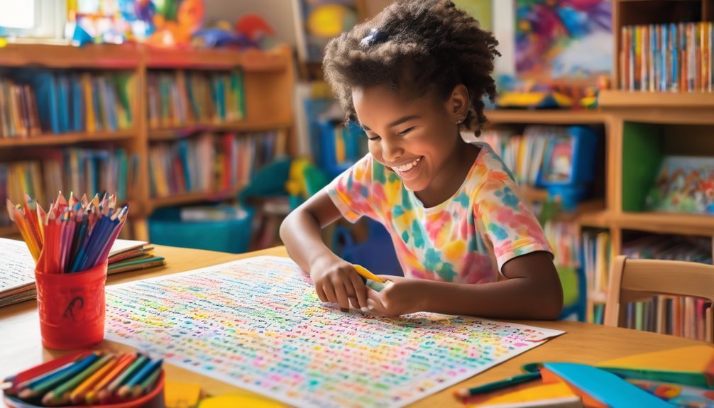 learning through word searches