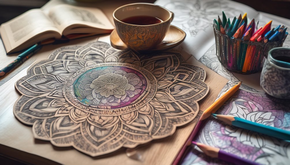 mandalas for creative relaxation
