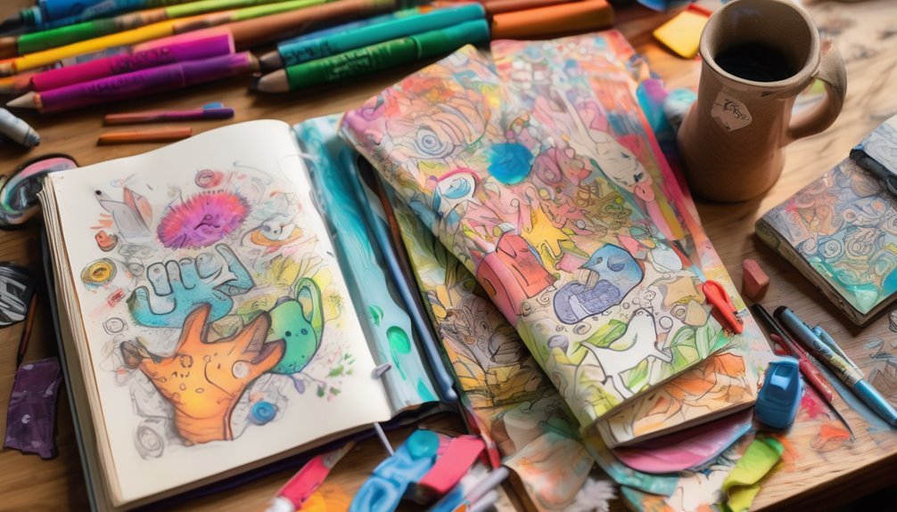 nurture creativity through journaling
