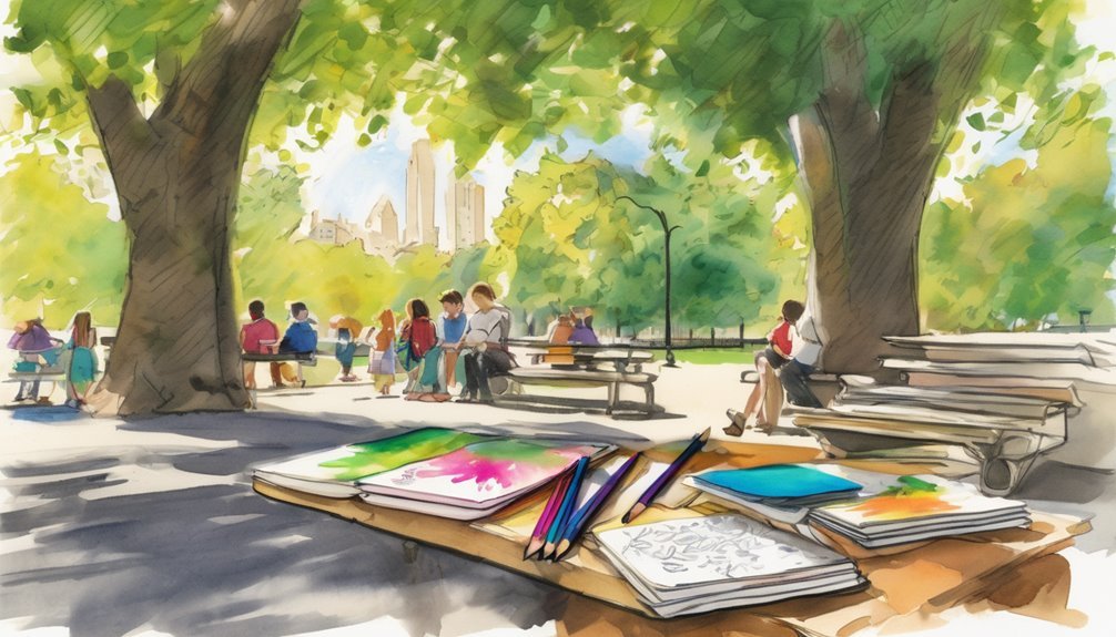 portable sketchbook size options