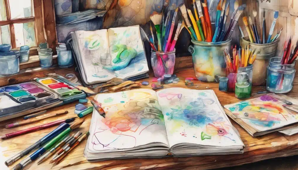 showcase your artistic journey