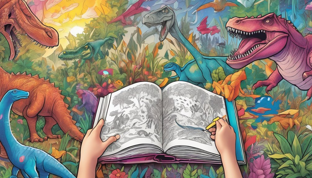 themed coloring books engage creativity