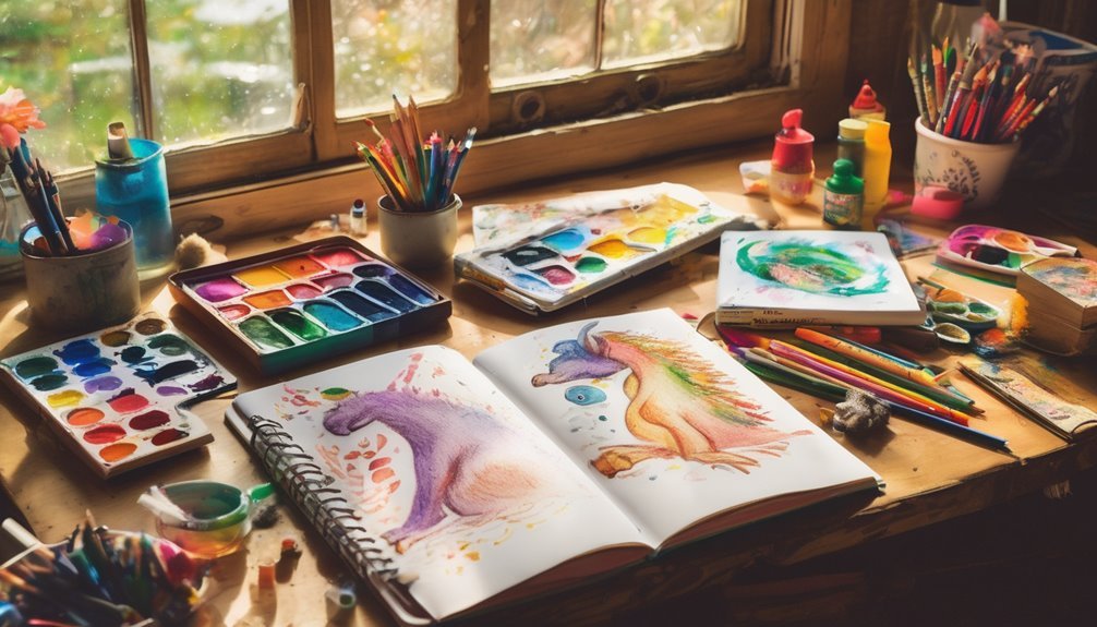 unleash imagination through sketching