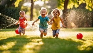 active play in nature