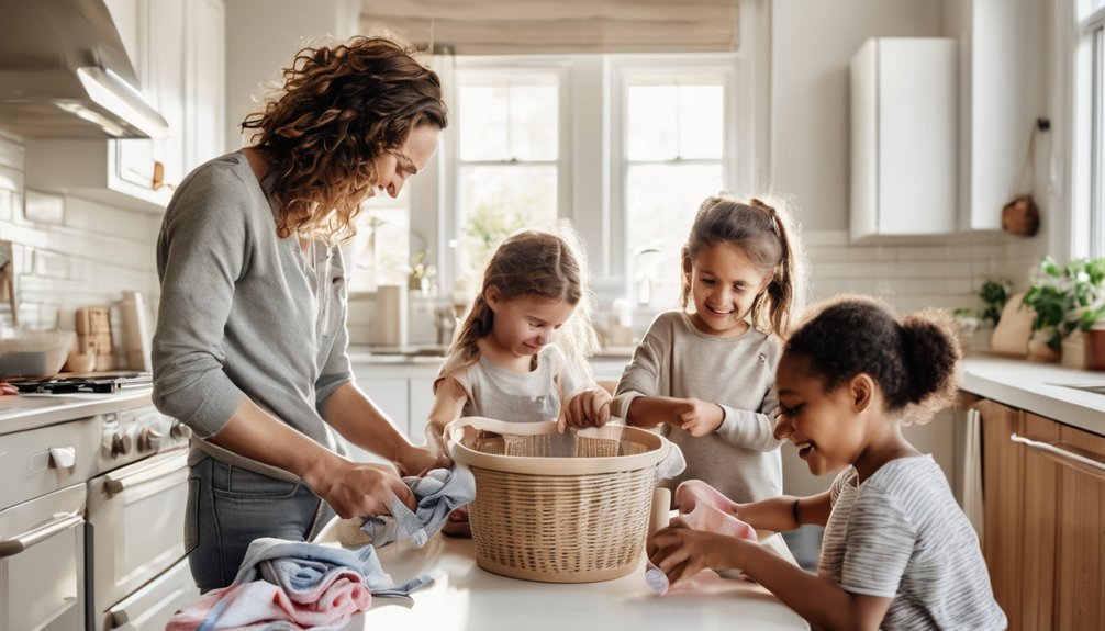 age appropriate chore teamwork strategies