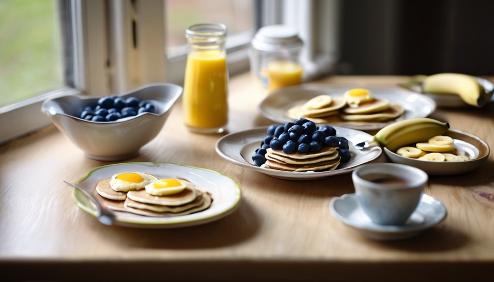 balanced nutritious toddler breakfast
