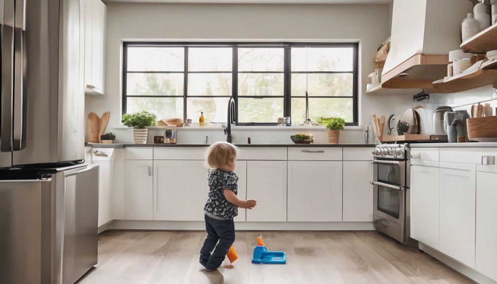 childproof kitchen safety measures