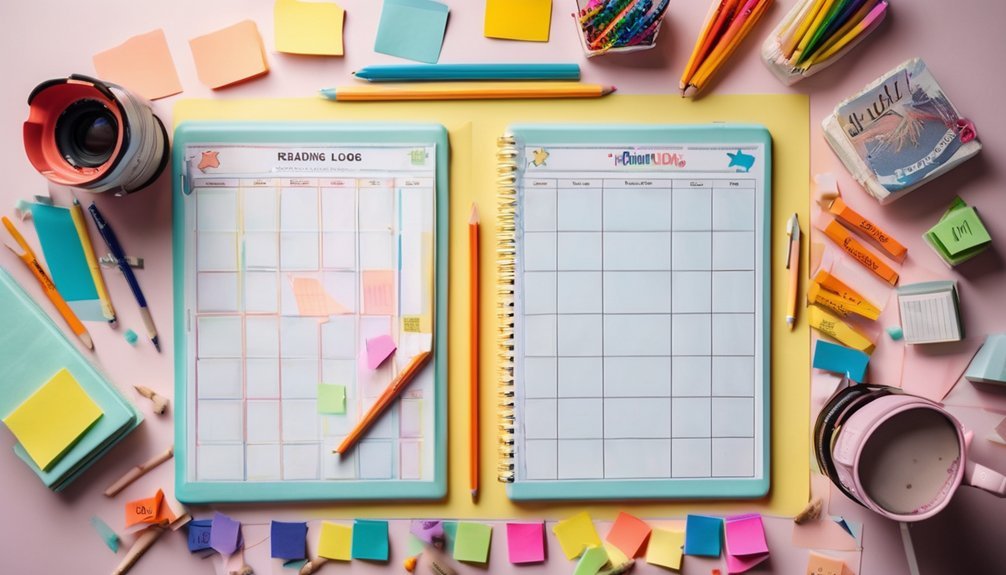 customize reading logs thoughtfully