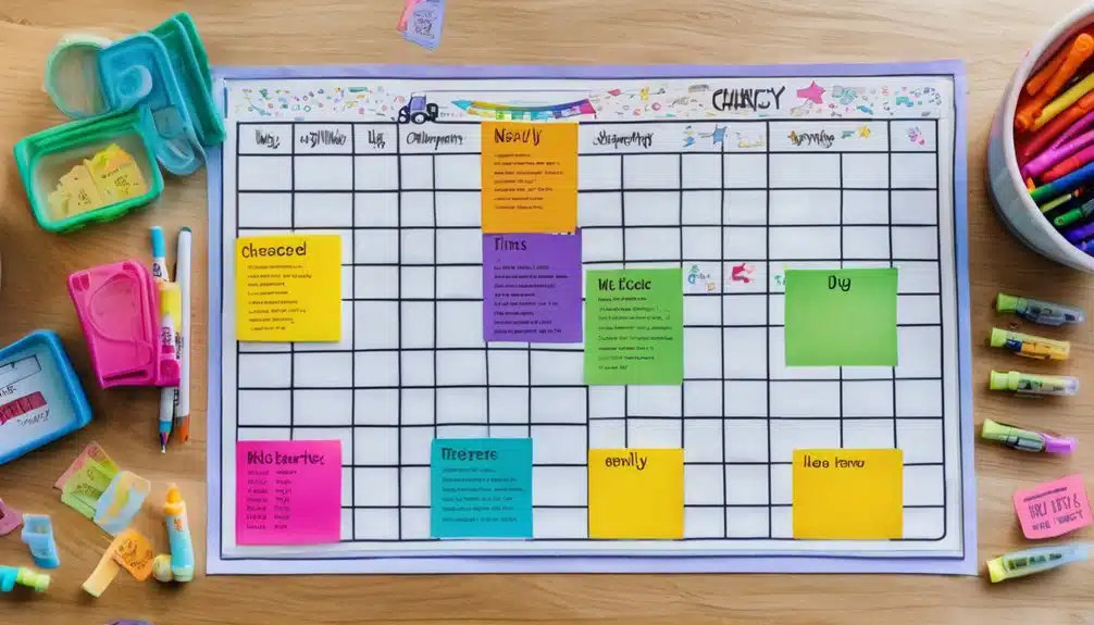 daily and weekly responsibilities