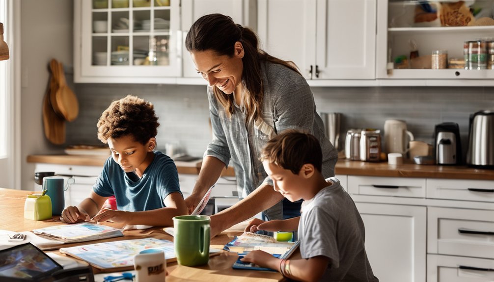 daily family calendar check ins