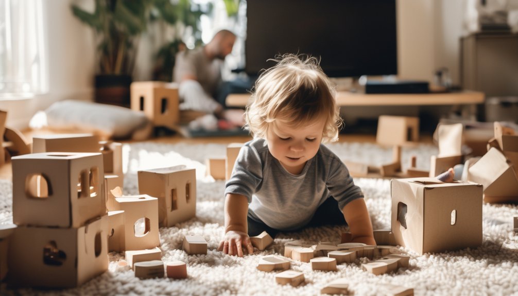 encouraging independent toddler exploration