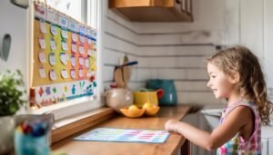 encouraging responsibility through chores