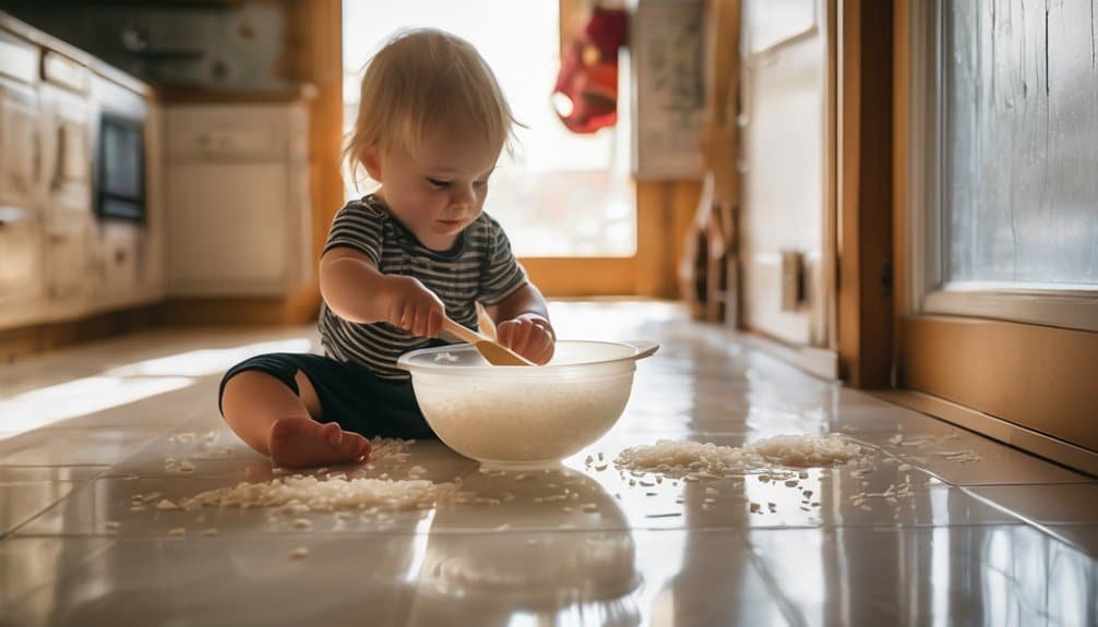 engaging play with household items