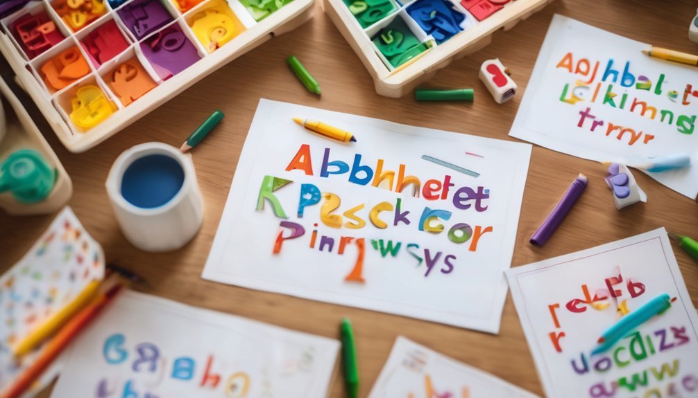 engaging simple letter printables