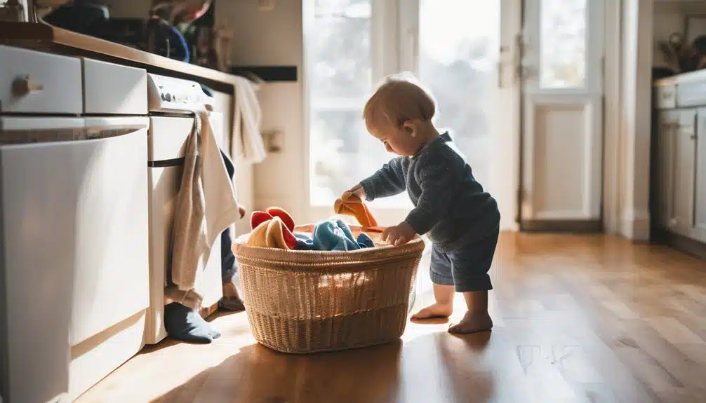 engaging simple toddler chores