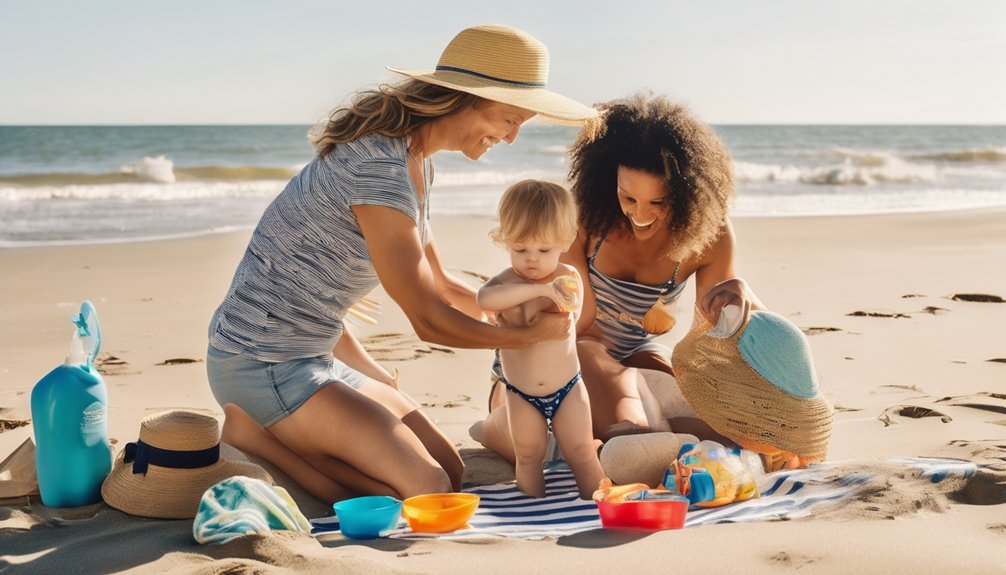 essential toddler beach gear