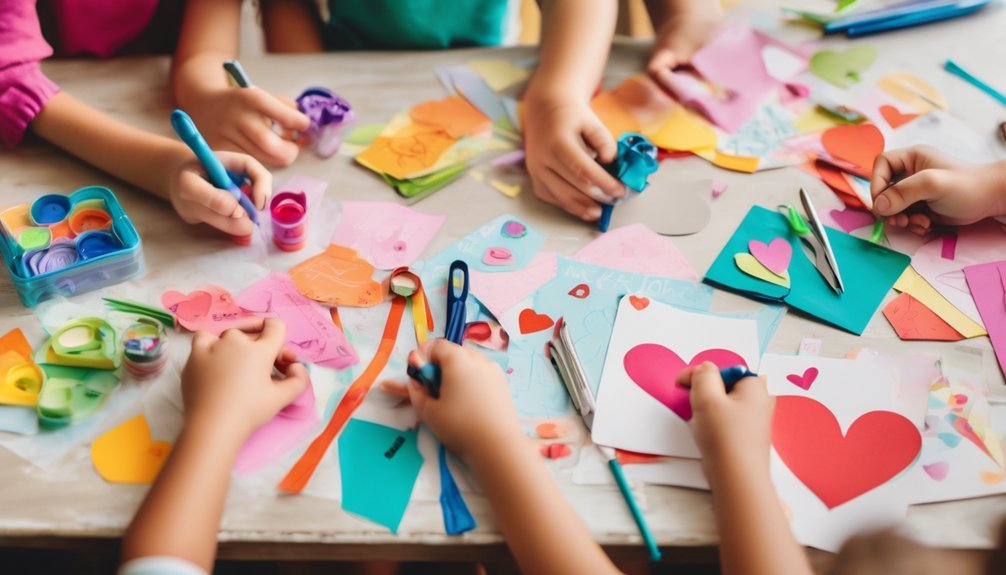kid friendly thank you card tools