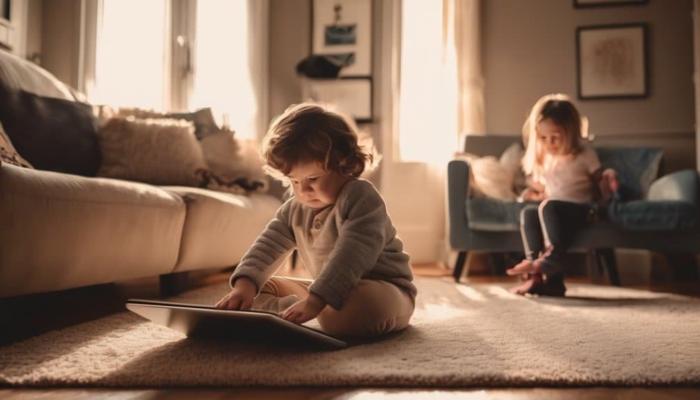 manage toddler screen transitions