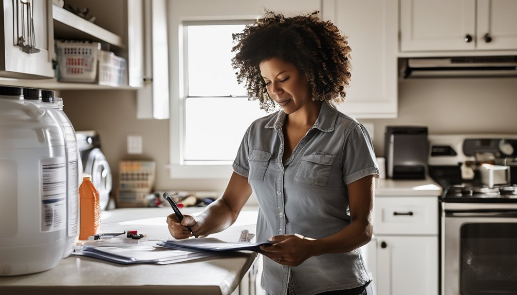 monthly home maintenance checklist