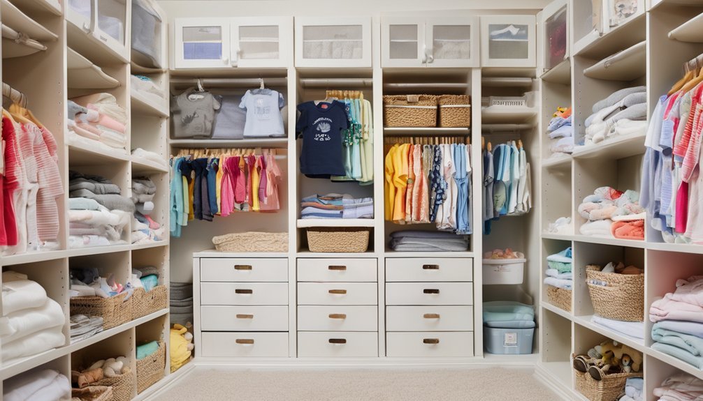 organize toddler clothes efficiently