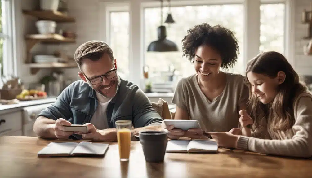 organized family communication tools