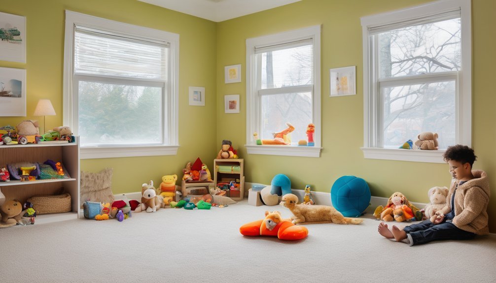 safe visible play area