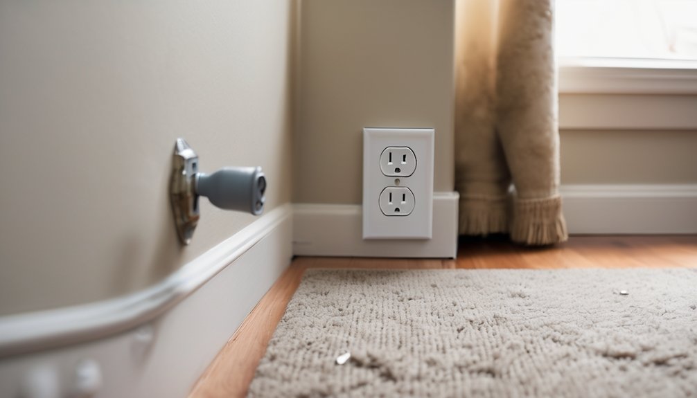 secure outlets manage cords