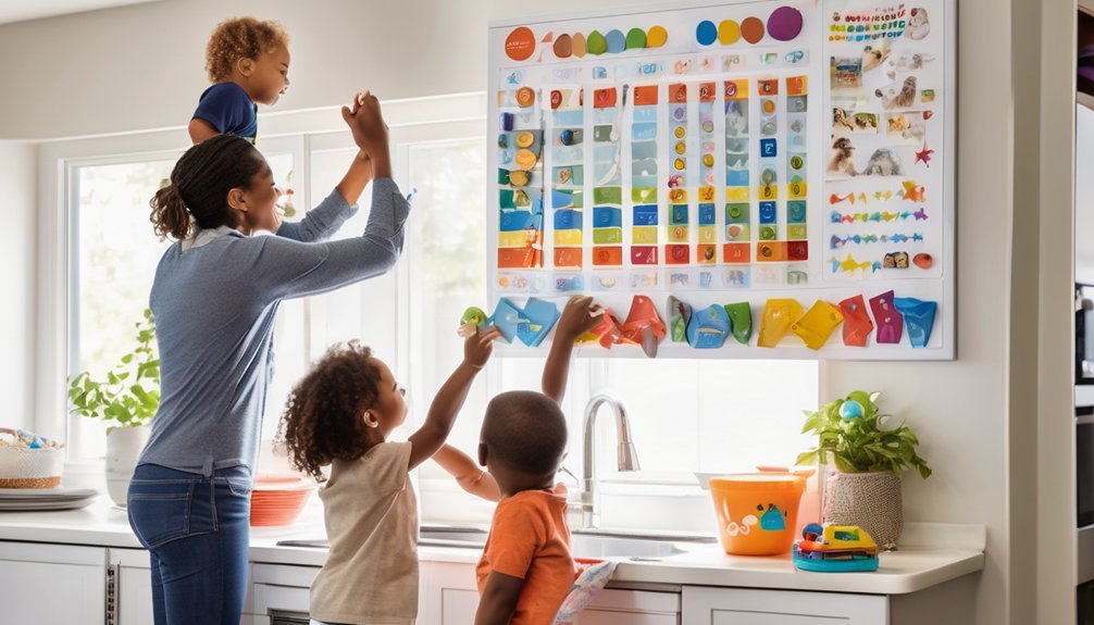 simple clear chore chart