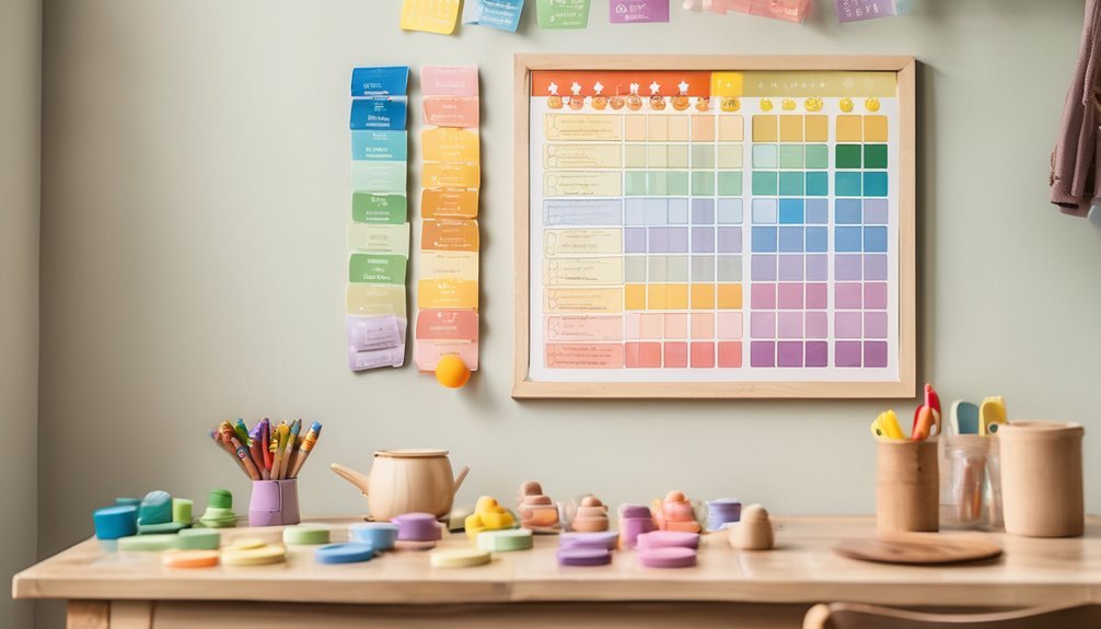 simple visual reward system