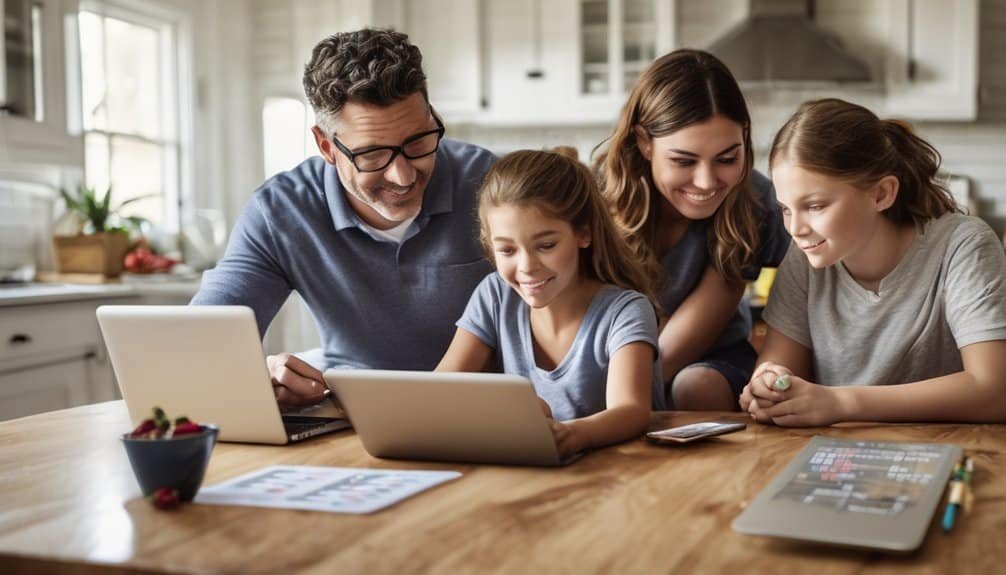 streamlined family communication hub
