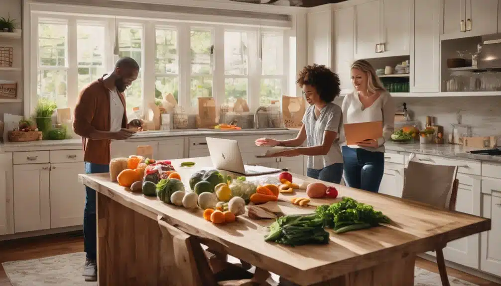 thoughtful organized grocery planning