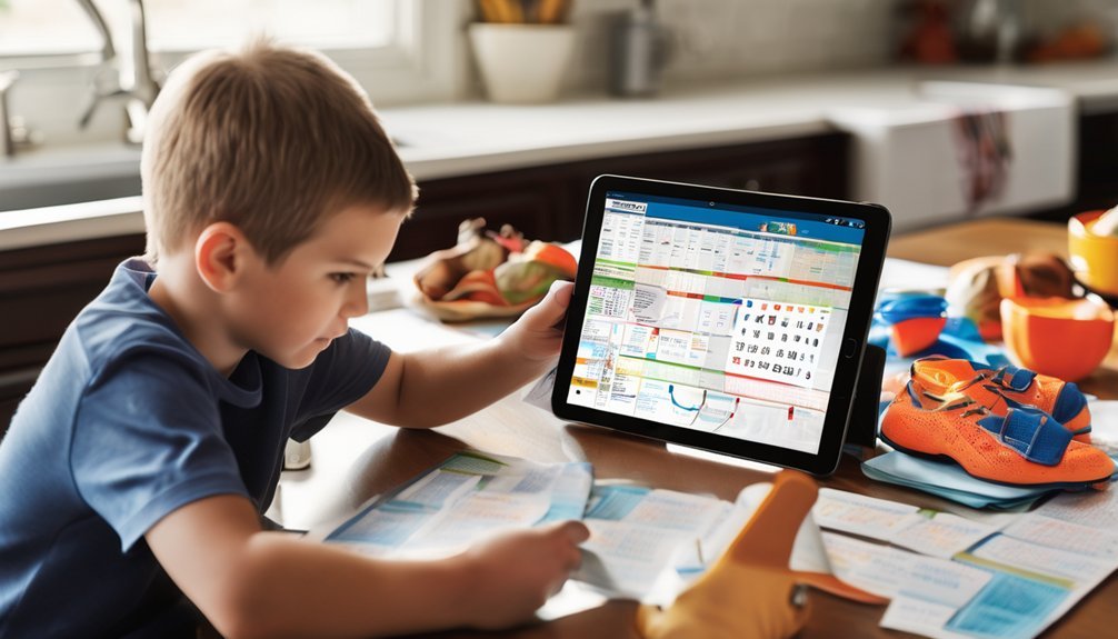 user friendly sports schedule app