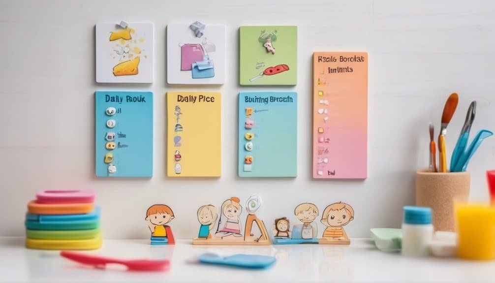 visual morning routine chart